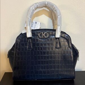 NWT Kate Spade‎ navy Satchel.